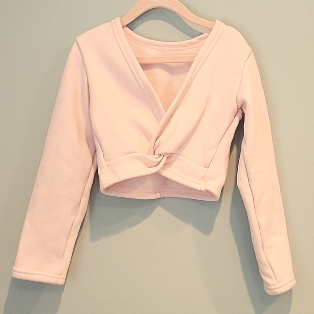 Girls Ballet Wrap Long Sleeve Dance Wrap